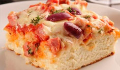 Pão Focaccia Italiana